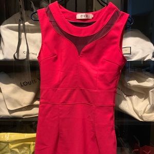 Sexy dresses hot pink